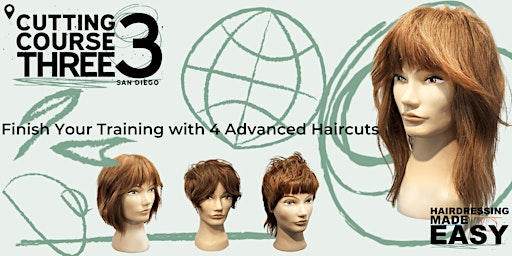 Haircutting Class: Advanced Cutting & Creativity in Cutting Course THREE | Travis Parker Academy