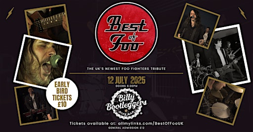 Best of Foo - Foo Fighters Tribute @ Billy Bootleggers - Nottingham | Billy Bootleggers Nottingham (formerly Percy Picklebackers)