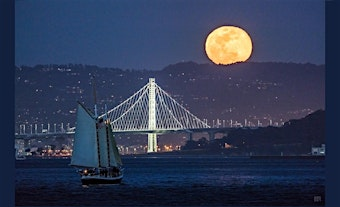 Full Moon Sail on San Francisco Bay - July 2025 | Schooner Freda B