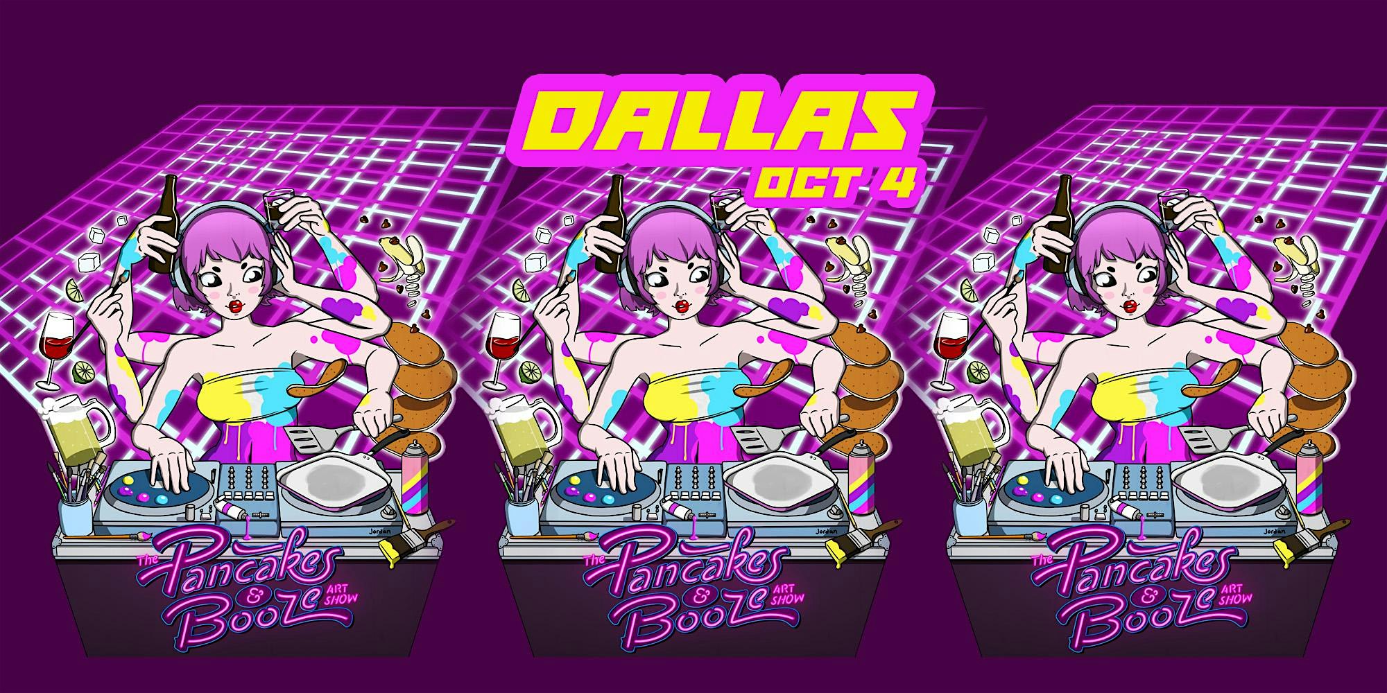 The Dallas Pancakes & Booze Art Show | Deep Ellum Art Co.