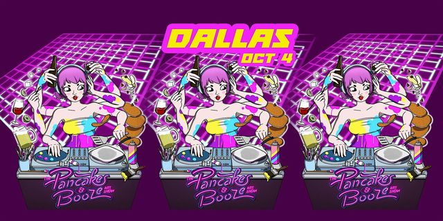 The Dallas Pancakes & Booze Art Show | Deep Ellum Art Co.