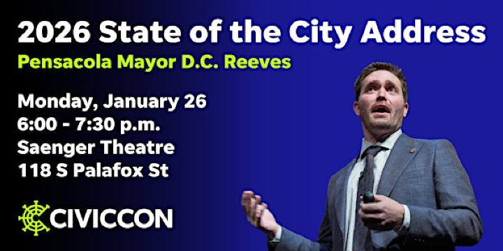 2026 State of the City Address | Saenger Theatre Pensacola