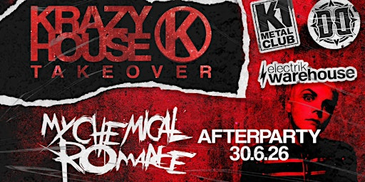 My Chemical Romance After Show Party Krazyhouse Reunion Emo Special | ELECTRIK WAREHOUSE