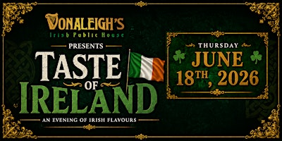 Tasting Series:  A Taste of Ireland | Donaleigh's Irish Public House