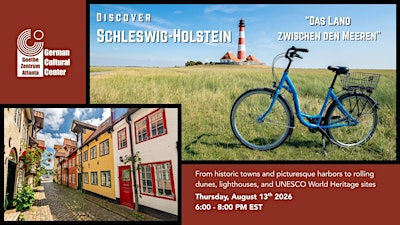 Discover Schleswig-Holstein - Land between the Seas | Goethe-Zentrum Atlanta