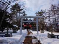 浪漫雪景下的網走神社⛩️⛩️｜北海道