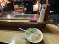 最後のシメに長浜ラーメンだけでもいかがでしょう？