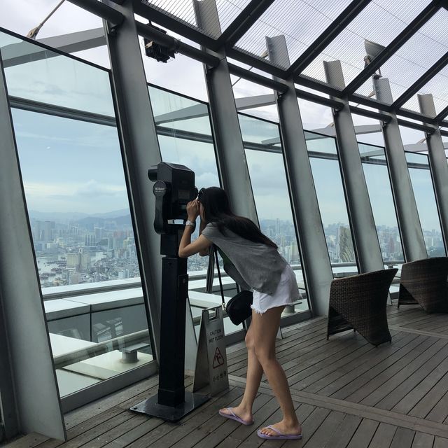 마카오 타워에서 보는 전경 
