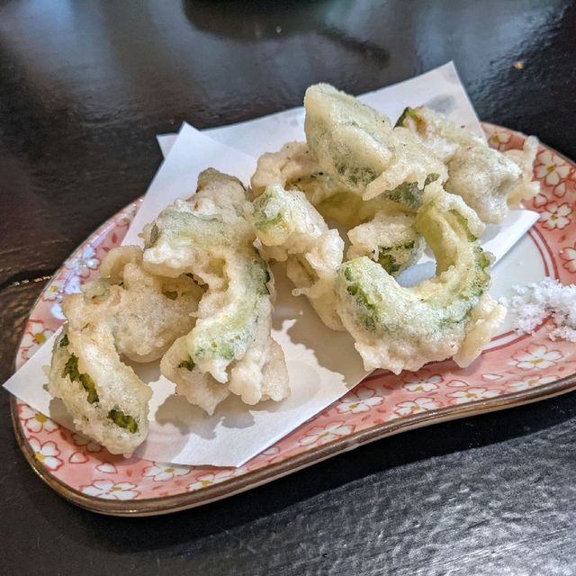 西表島でイノシシチャンプルー食べてみた