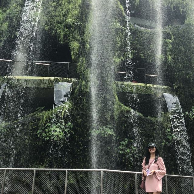 One of the world’s tallest indoor waterfalls!