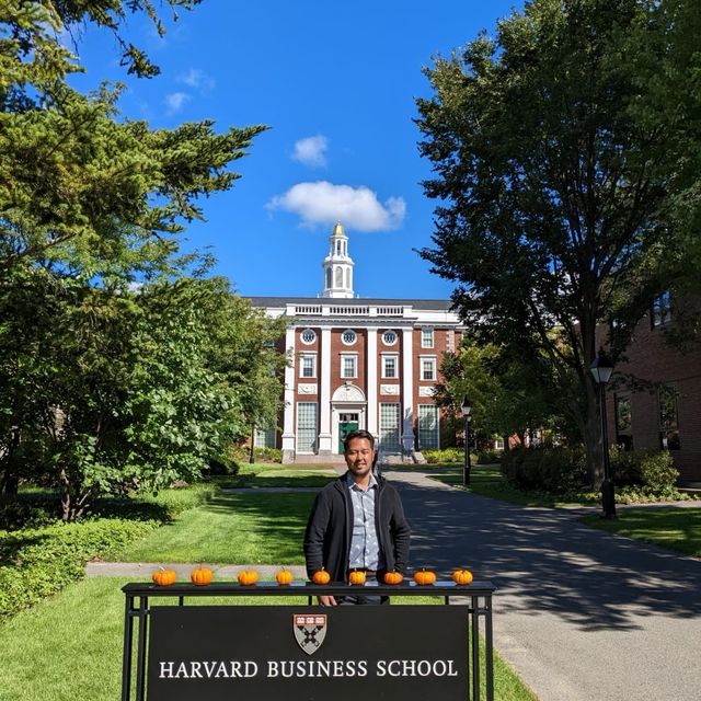 Walk with me to Harvard University