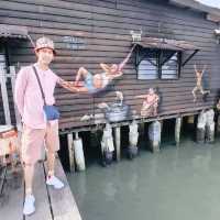 Finding mural in Penang