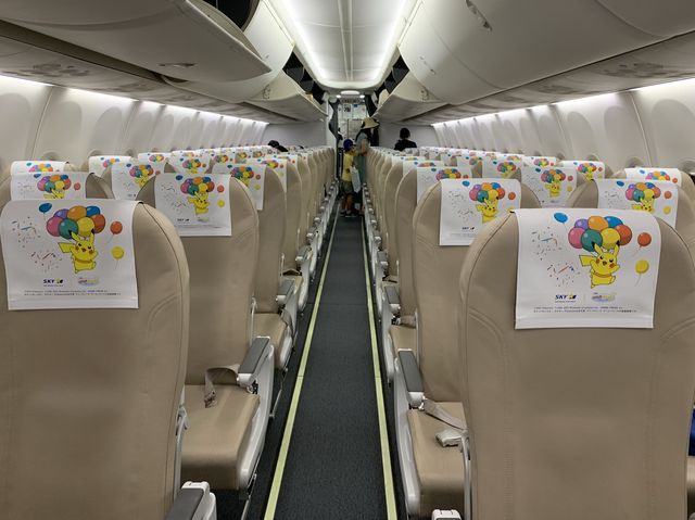 【下地島空港】空港内も夏を感じらせてくれる