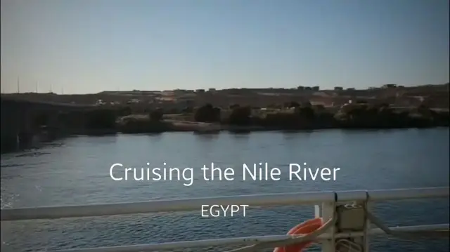 이집트 나일강(Cruising the Nile River) 영상을 찍어 보았습니다.