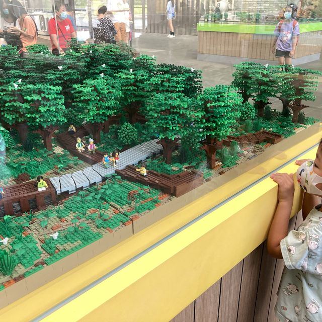 濕地公園LEGO微縮場景展覽
