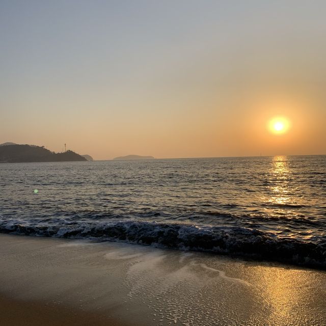노을하면 영종도 아니겠습니까⛱️ 청춘 가득한 인생샷 찍을 수 있는 인천 영종도 마시안 해변