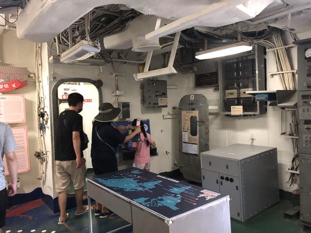 臺南景點  安平定情碼頭德陽艦園區