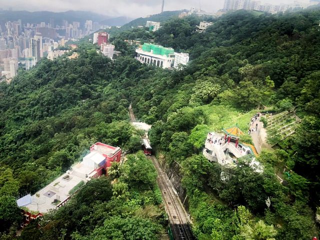 ชมวิวเมืองฮ่องกง 360 องศา At The Peak Tower 