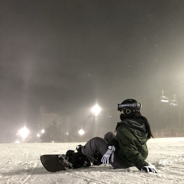 야간권은 오크밸리에서 ⛷🎿🏂