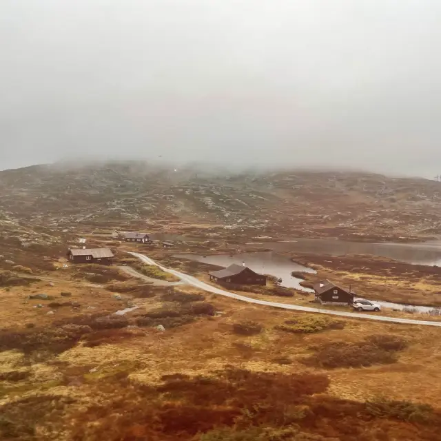 On the way oslo to bergen station