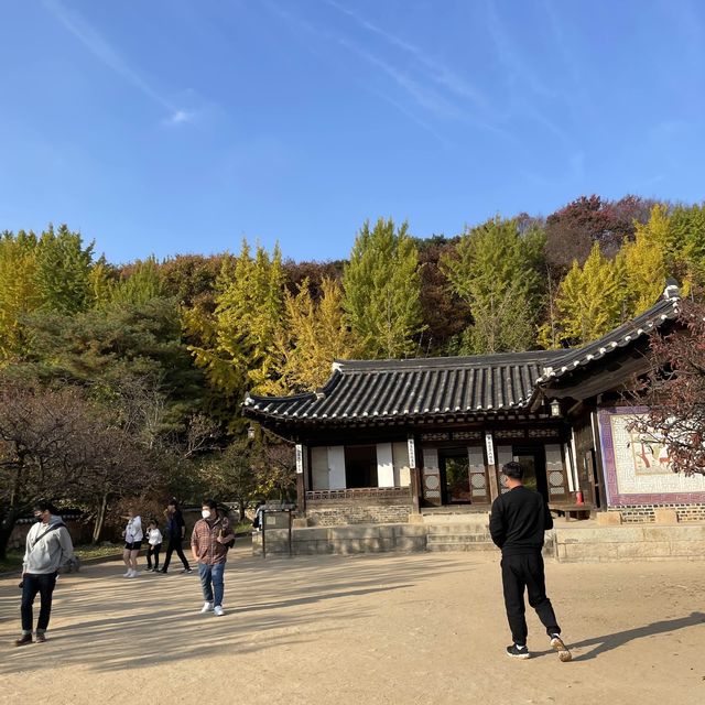 한국의 정서를 느끼기 좋은 한국민속촌