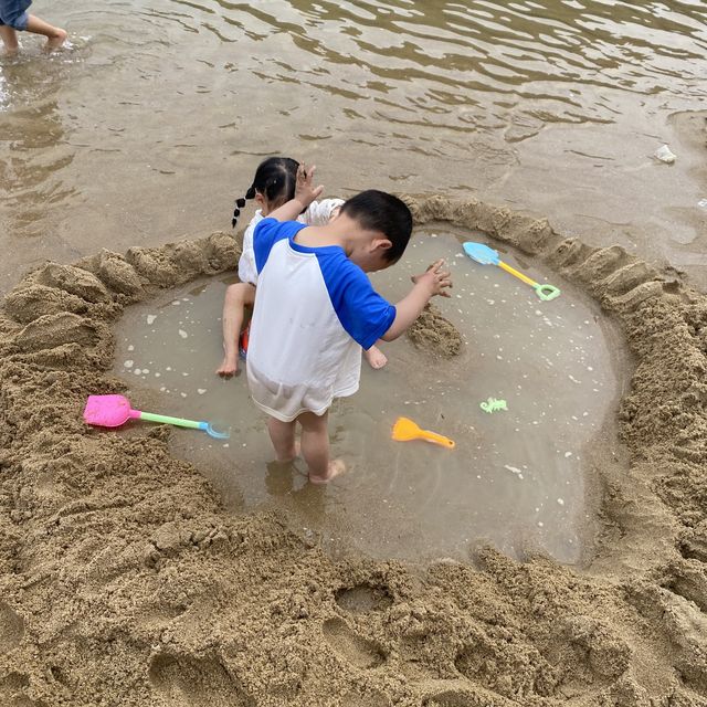 DID YOU KNOW HANGZHOU HAS THIS BEACH🏝 ⁉️