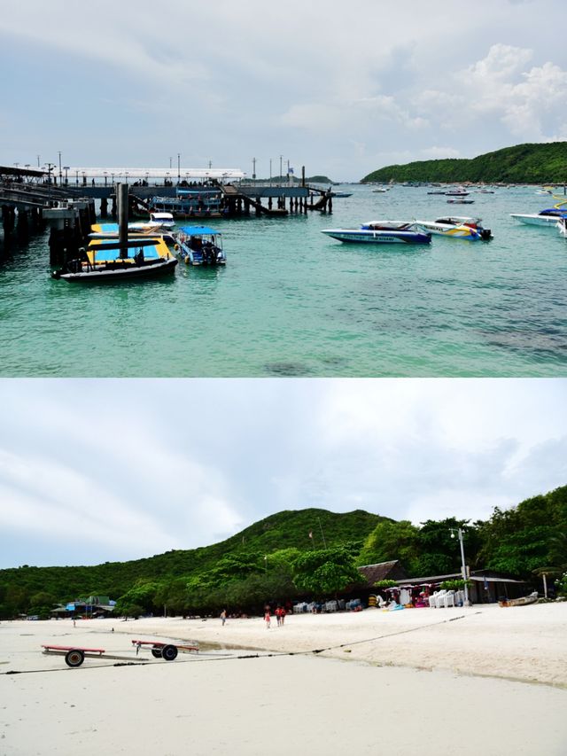 Pattaya's most beautiful beach, Tawan Beach.