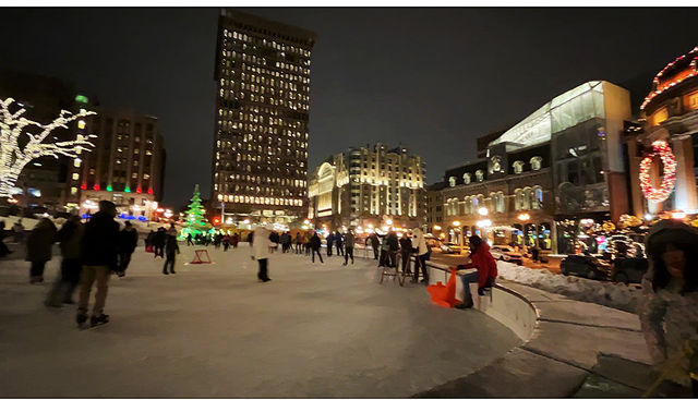 Winter fun in Quebec City.