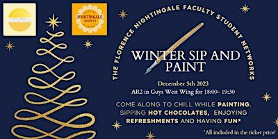 Nightingale Sip and Paint | King's College London Guy's Campus, Great Maze Pond, London, UK