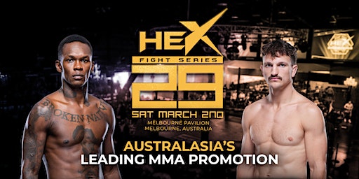 HEX Fight Series 29 | Melbourne Pavillion