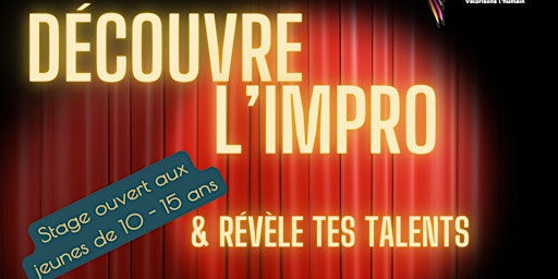 Stage de découverte de l'impro Ados | Salle Municipale