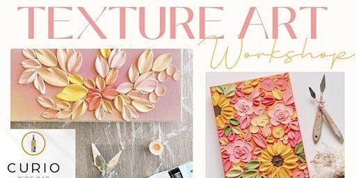 Vibrant Texture Art Workshop | Curio Wine Bar & Tasting Room