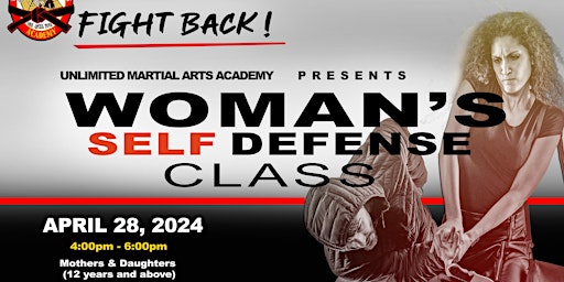 Unlimited Martial Arts Academy's Women Self-Defense Training | 16709 Torrence Ave