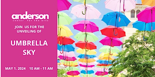 UMBRELLA SKY UNVIELING | Anderson Center for the Arts, Wallisville Road, Houston, TX, USA