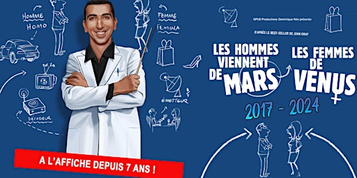 Les Hommes viennent de mars les femmes de Venus | Théâtre La Comédie de Montréal