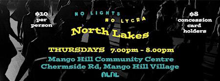 No Lights No Lycra North Lakes - Come dance in the dark! | Mango Hill Village Community Centre