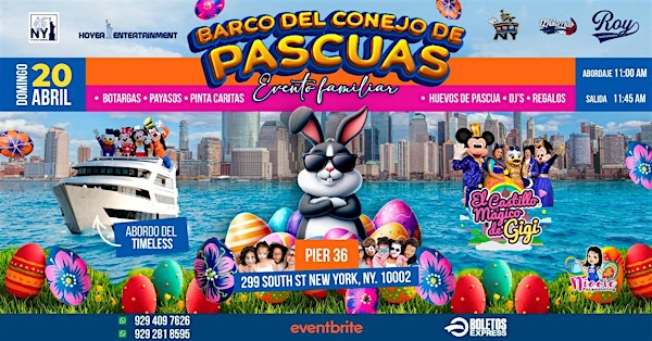 Barco Del Conejo De Pascuas | Pier 36