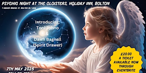 Psychic Night at Cloisters Bolton | The Cloisters Bolton