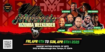 Mukondo Kizomba & Semba Weekender | Dancin' Motion School of the Arts