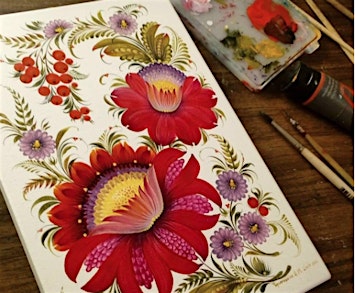 Learn to Paint Petrykivka Art | 46 N Main St