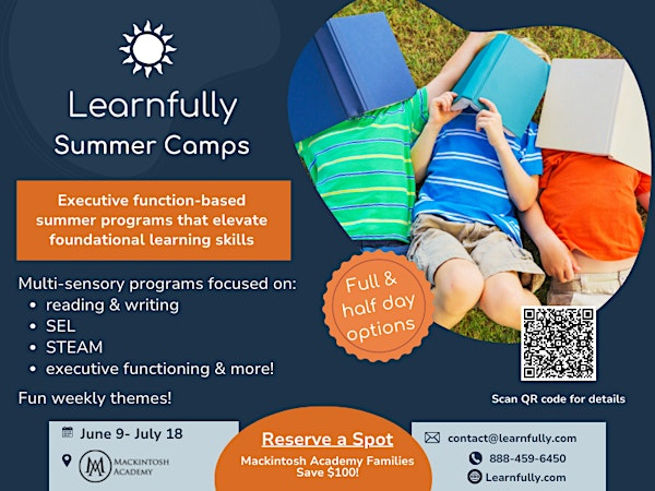Learnfully Summer Programs @ Mackintosh Academy | Mackintosh Academy