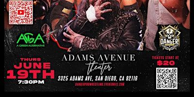 LIVE Pro Wrestling @ Adams Ave Theater Normal Heights | Adams Avenue Theater