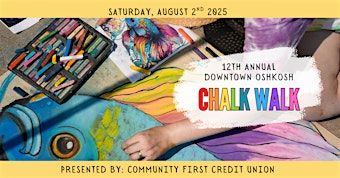 2025 Downtown Oshkosh Chalk Walk Artist Registration | Opera House Square