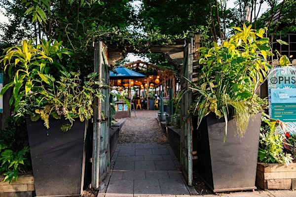 July Happy Hour at PHS Pop Up Garden South St | PHS Pop Up Garden at South Street