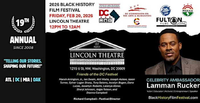 Black History Film Festival - Washington, DC | Lincoln Theatre