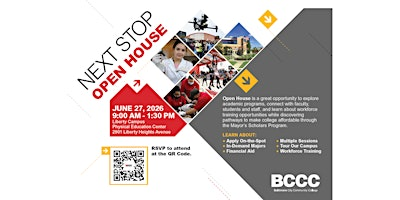 Next Stop: BCCC Open House | Baltimore City Community College
