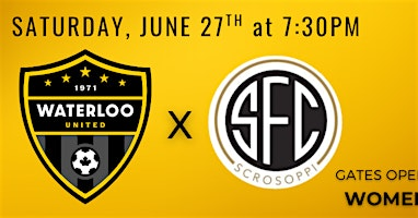 OPL1: Waterloo United Women vs Scrosoppi Women | RIM Park