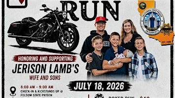 #LambStrong Poker Run | Folsom State Prison