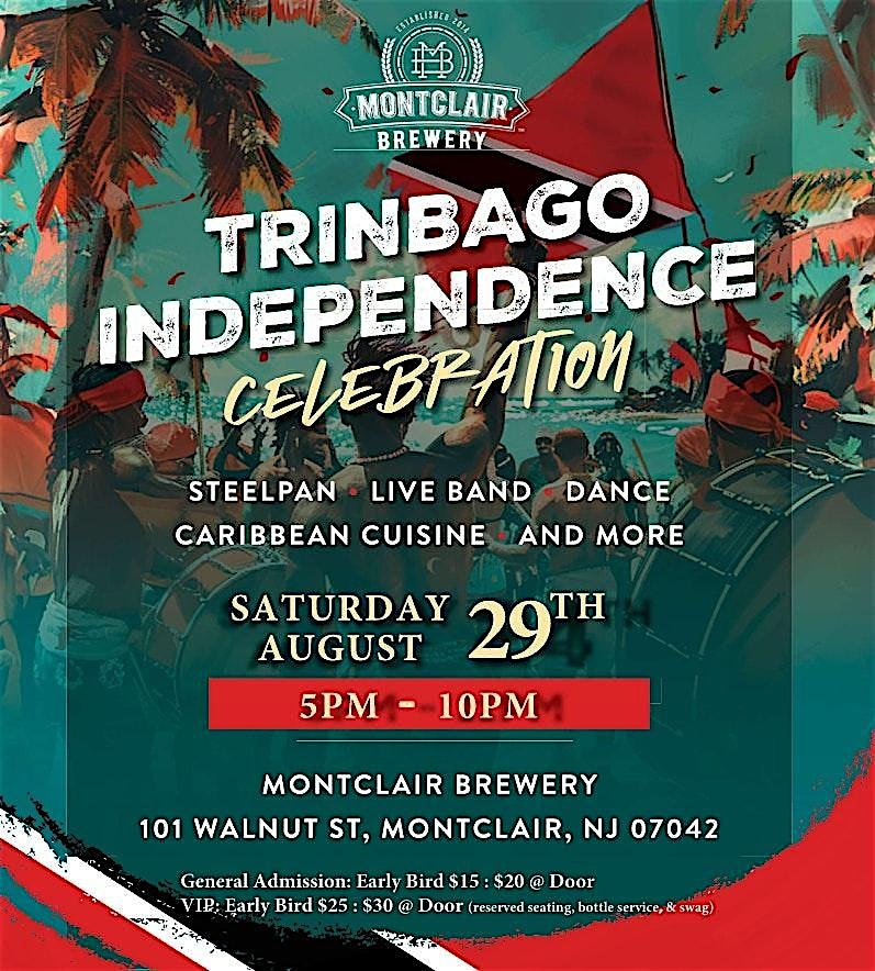 Trinbago Independence Celebration | Montclair Brewery