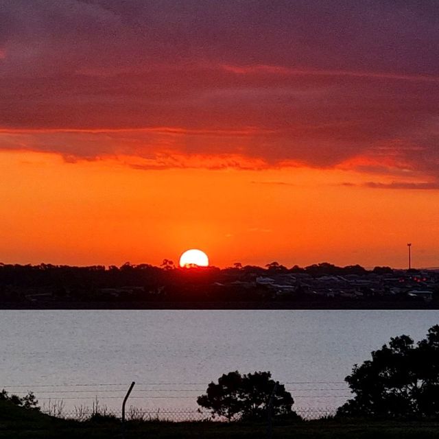 Sunset at Roxburgh Park Melbourne